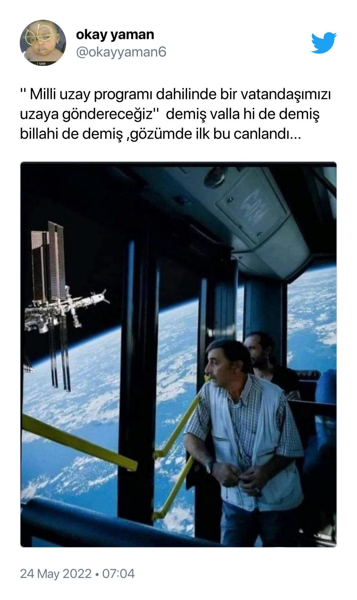 Uzaya Gitme Fikri Şimdiden Heyecan Yarattı: Sosyal Medyadan İlginç Paylaşımlar Gelmeye Başladı