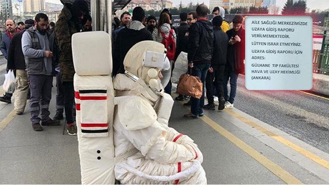 Uzaya Gitme Fikri Şimdiden Heyecan Yarattı: Sosyal Medyadan İlginç Paylaşımlar Gelmeye Başladı