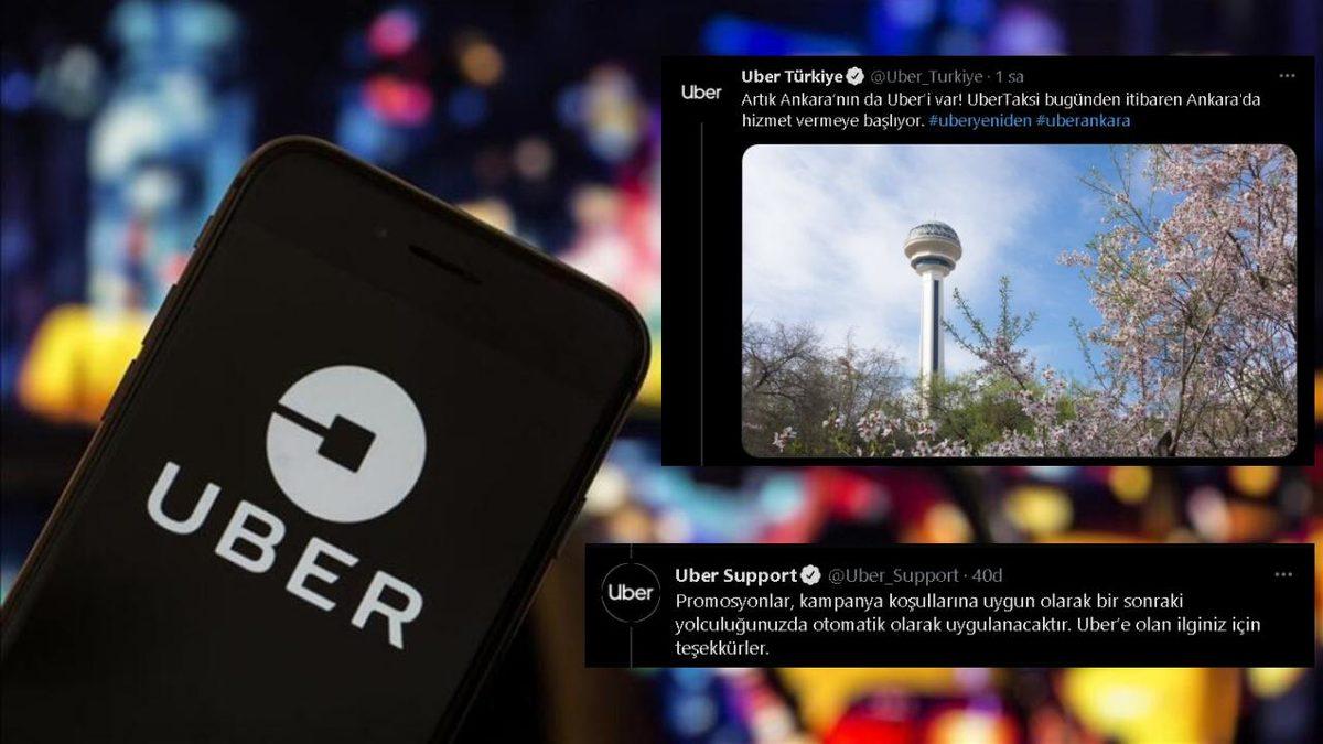 Uber, Ankara’da 40 TL 