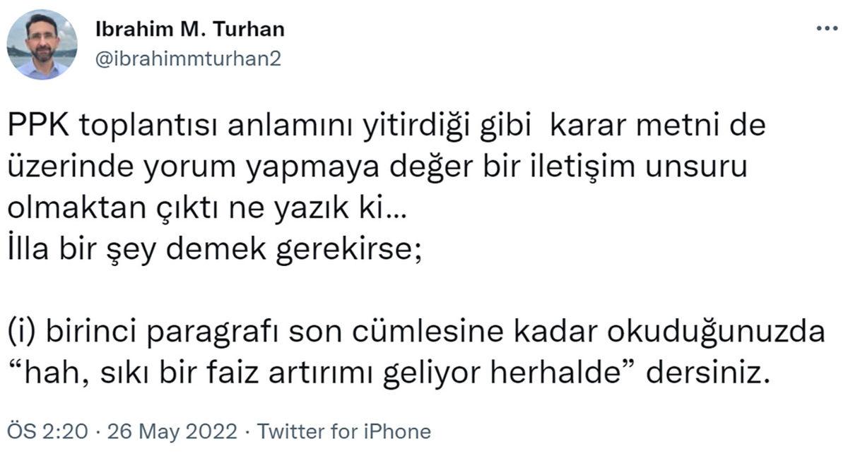Merkez Bankası, Mayıs Ayı Faizi Sabit Tuttu: Peki Uzmanlar Ne Diyor?