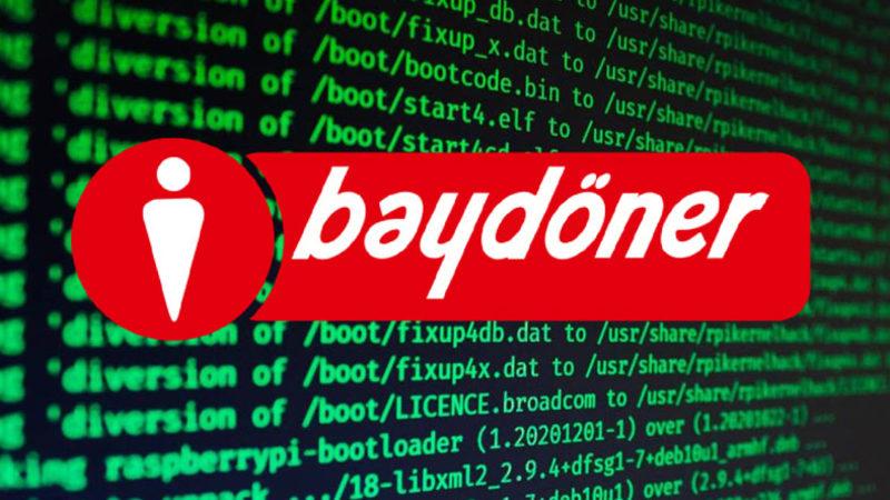 Baydöner Siber Saldırıya Uğradı! 500 Binden Fazla Kişinin Verisinin Çalındığı Açıklandı!
