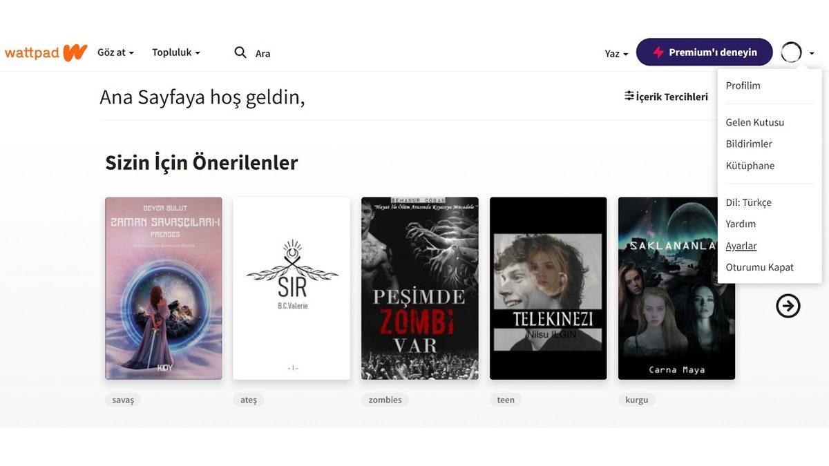 Wattpad Hesabı Kalıcı Olarak Silme Nasıl Yapılır?