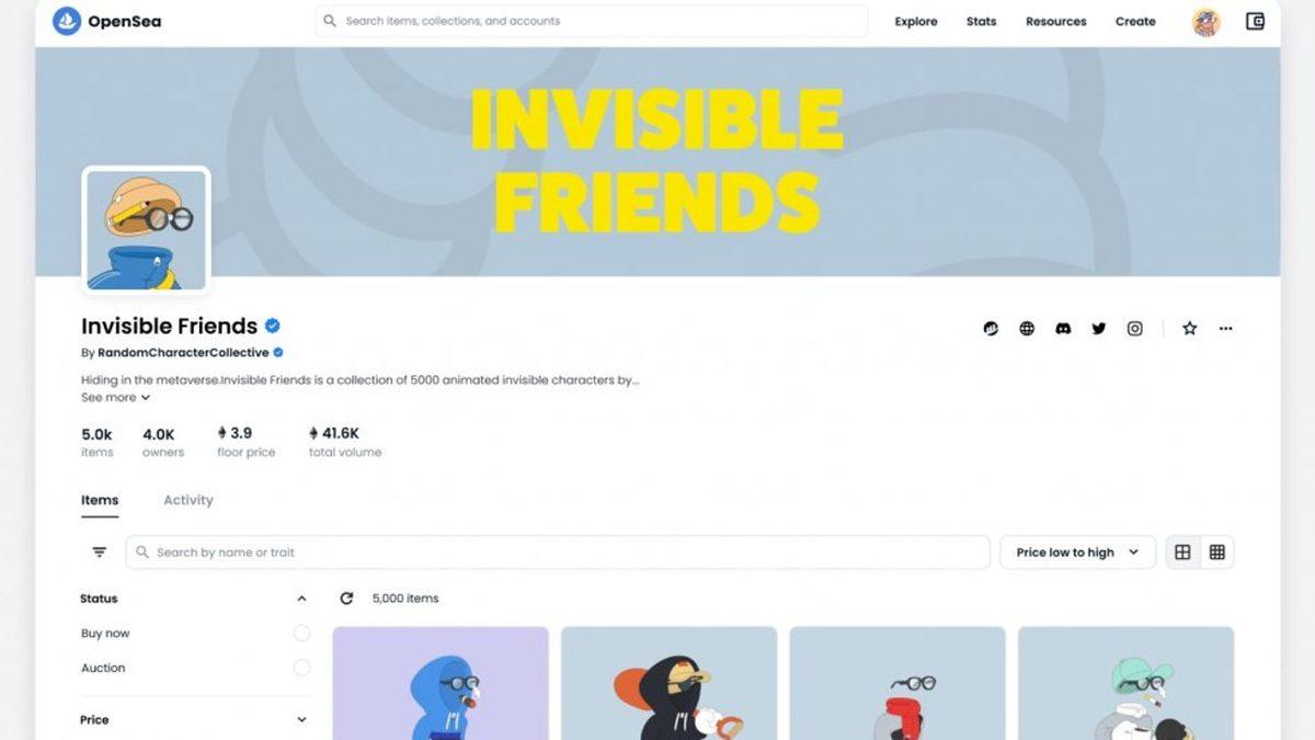 OpenSea, Düşüşte Olan NFT Pazarına Rağmen Tasarımını Yeniledi