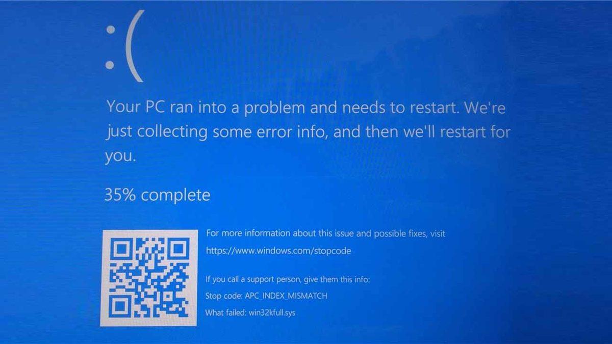 Microsoft Bildiğiniz Gibi: Son Windows 10 Güncellemesi, Mavi Ekran Hatasına Yol Açıyor