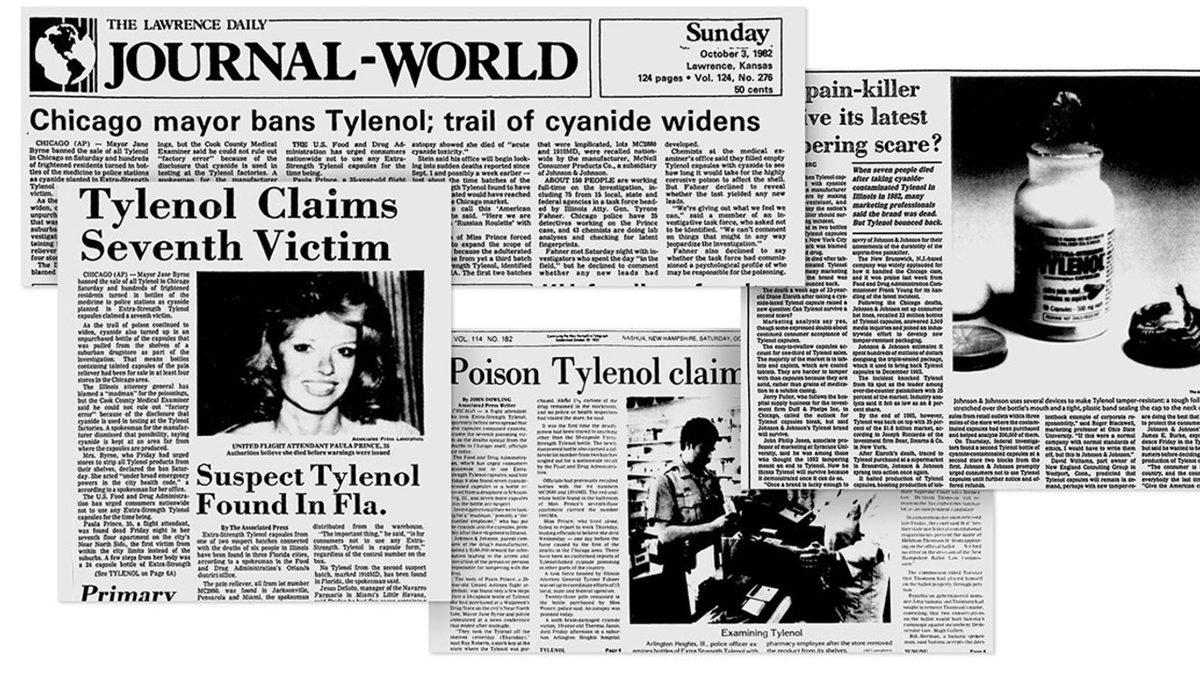 Hapların İçine Konan Siyanürle 7 Kişinin Ölümüne Sebep Olunan Esrarengiz ’Tylenol Cinayetleri’