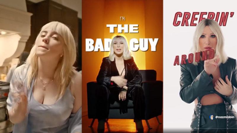 Billie Eilish ve Seda Sayan’ın Yer Değiştiği, Paralel Evrenden Fırlamış Gibi Görünen Video