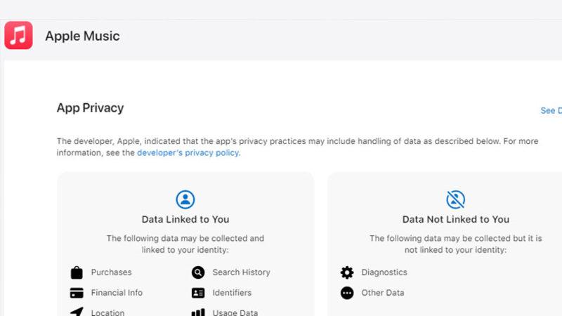 Apple, Kendi Uygulamalarında Hangi Verileri Topladığını Gösterdiği Bir Sayfa Yayınladı