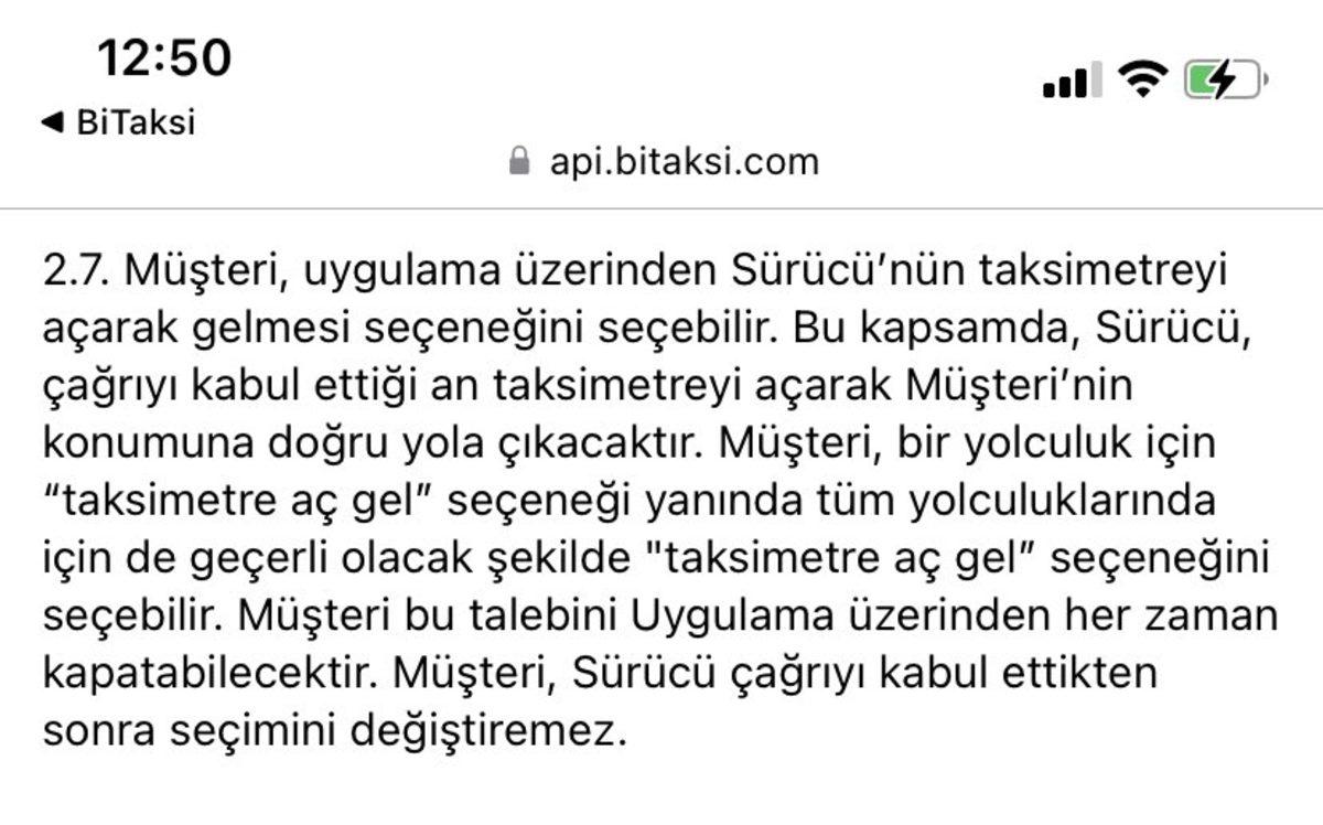 BiTaksi’den Tartışma Yaratan Yeni Özellik: Taksimetre Aç-Gel