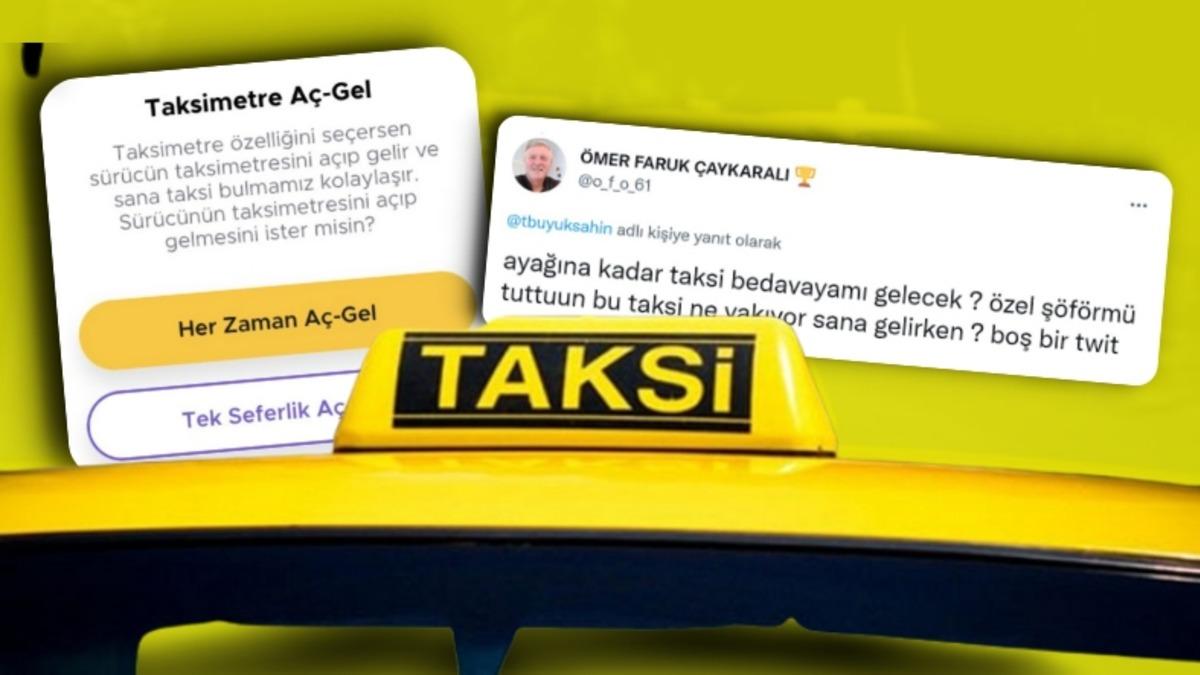 BiTaksi’den Tartışma Yaratan Yeni Özellik: Taksimetre Aç-Gel