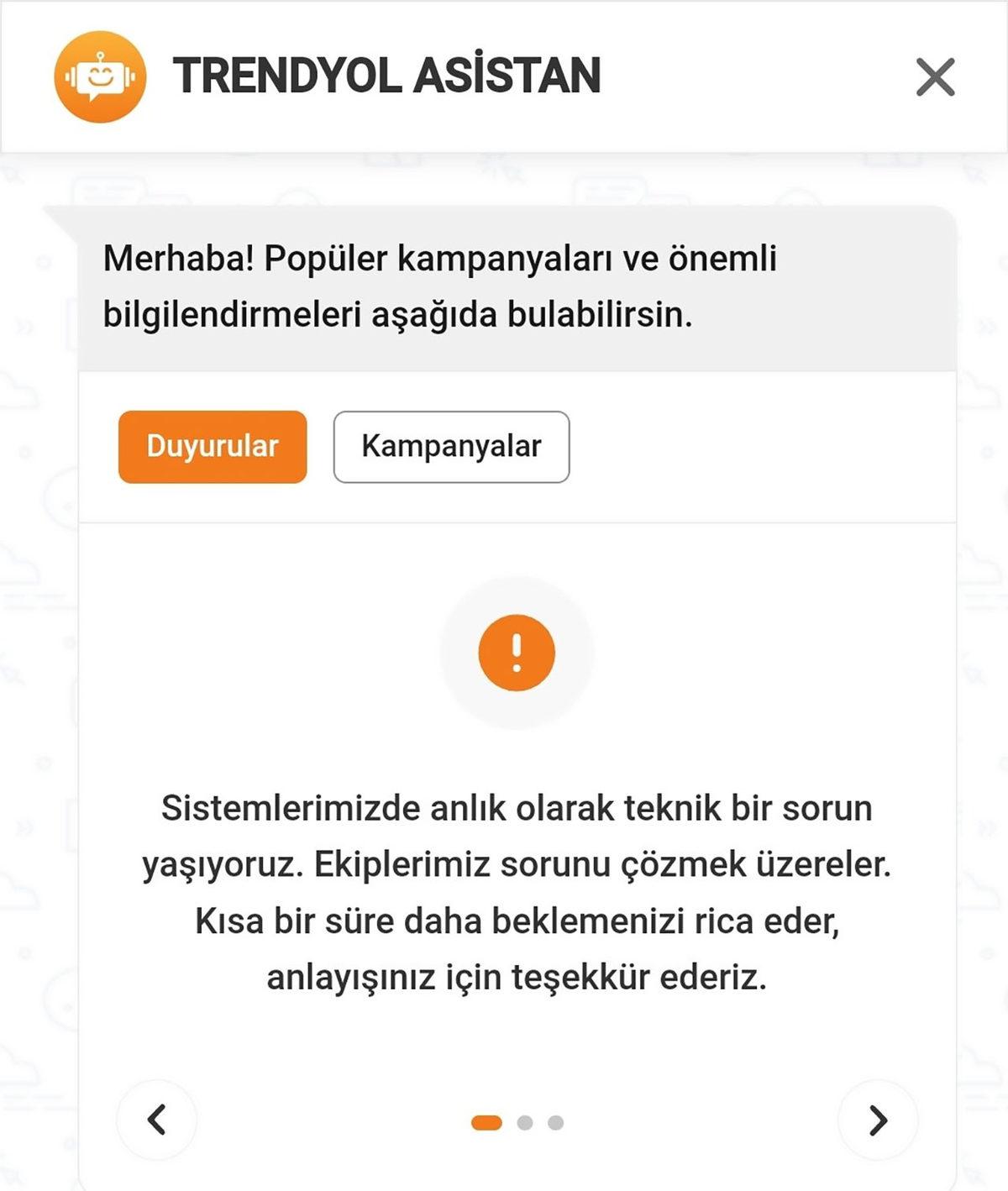 Trendyol Market ve Yemek’te Erişim Sorunu Yaşanıyor (Sorun Çözüldü)