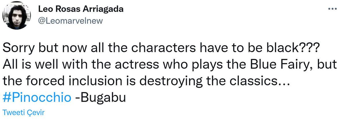 Yeni Pinokyo Filminin İlk Tanıtım Videosu Yayınlandı: Pinokyo’ya Can Veren Perinin Siyahi Olması Gündem Oldu