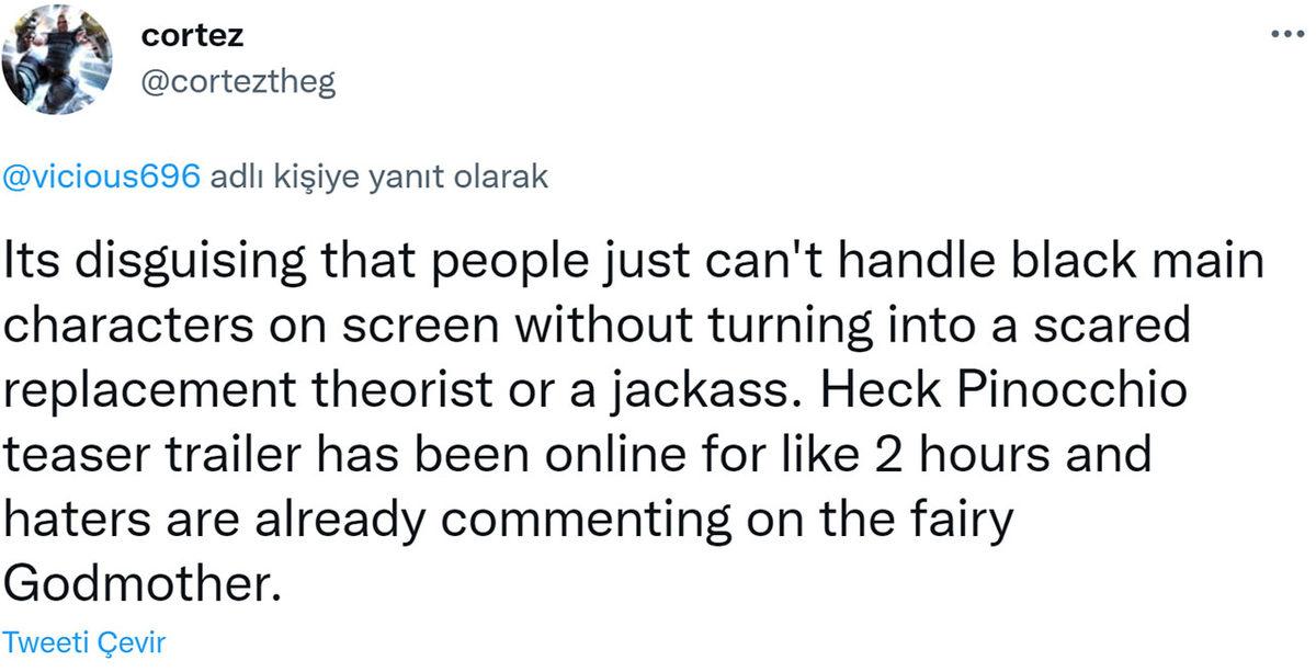 Yeni Pinokyo Filminin İlk Tanıtım Videosu Yayınlandı: Pinokyo’ya Can Veren Perinin Siyahi Olması Gündem Oldu