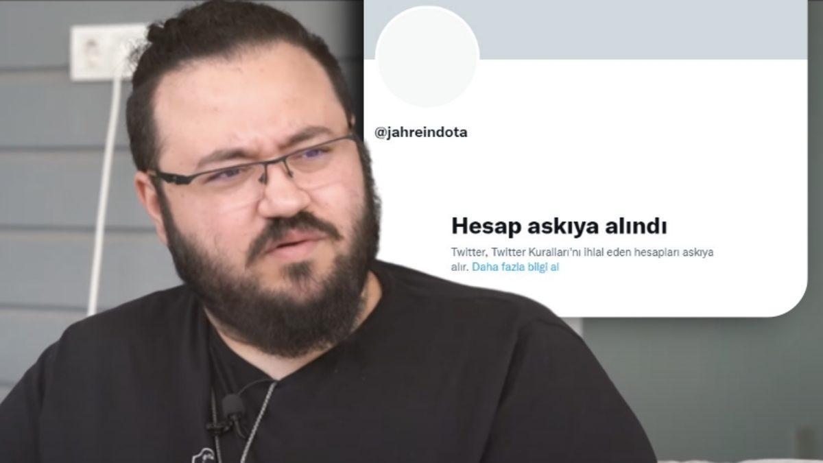 Jahrein’in Twitter Hesabı Askıya Alındı (Jahrein’den Açıklama Geldi)