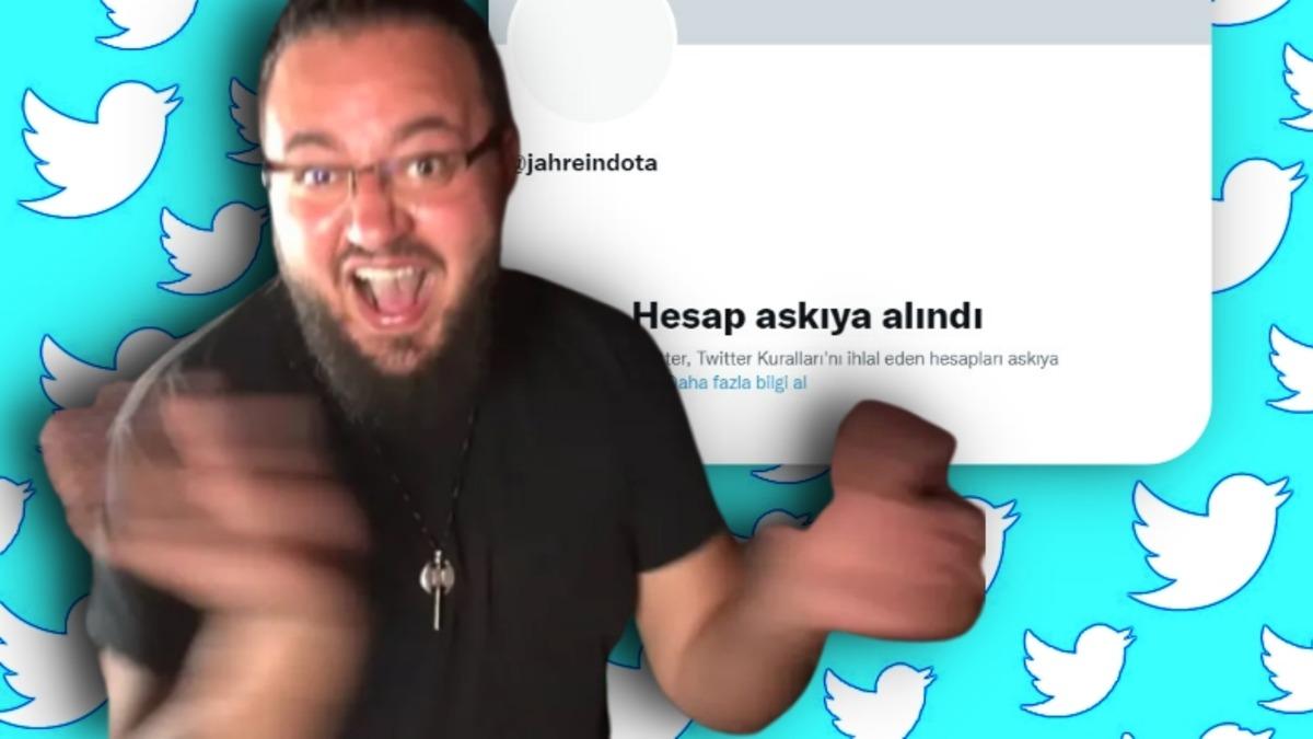 Jahrein’in Twitter Hesabı Askıya Alındı (Jahrein’den Açıklama Geldi)