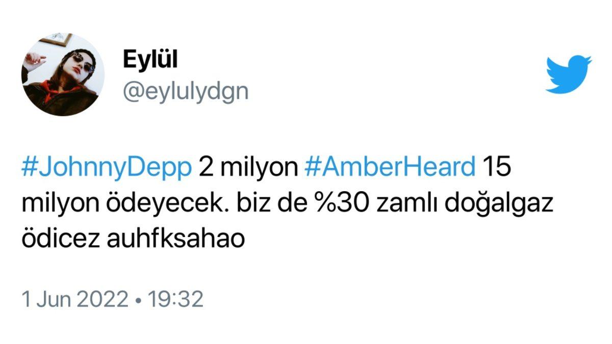 Johnny Depp’in Eski Eşi Amber Heard’e Açtığı Davayı Kazanmasına Sosyal Medyadan Birbirinden İlginç Tepkiler Geldi