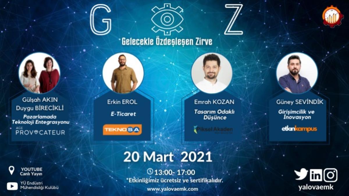 Gelecekle Özdeşleşen Zirve, 20 Mart’ta YouTube’da Canlı Yayınlanacak