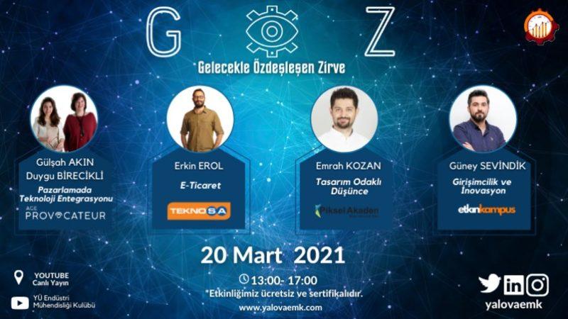 Gelecekle Özdeşleşen Zirve, 20 Mart’ta YouTube’da Canlı Yayınlanacak