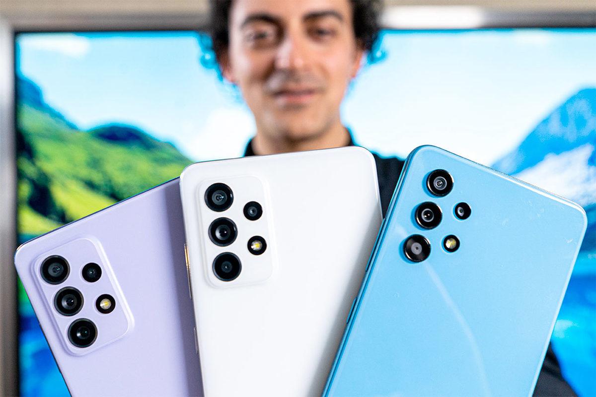 Samsung’un Yeni Üçüzleri Galaxy A32, A52 ve A72 Tanıtıldı: Hepsini Yerinde İnceledik [Video]