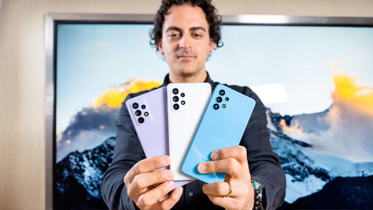Samsung’un Yeni Üçüzleri Galaxy A32, A52 ve A72 Tanıtıldı: Hepsini Yerinde İnceledik [Video]