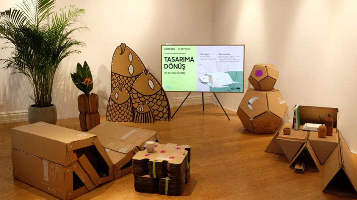 Samsung Türkiye, Televizyon Kutularını Gündelik Ev Eşyalarına Dönüştürdüğü Özel Tasarım Sergisi Açtı