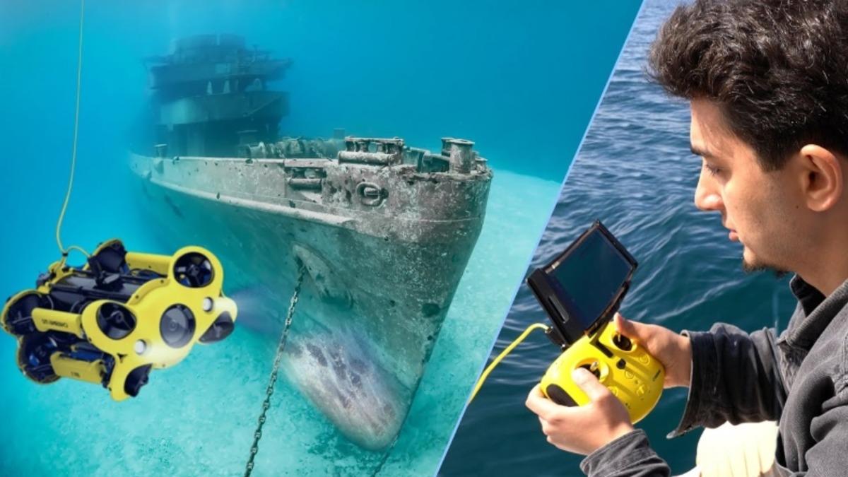 Ruhi Çenet, Çanakkale’de Drone Kullanarak Tarihi Batıklara Daldı [Video]