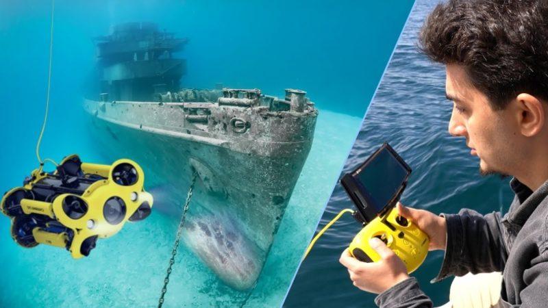 Ruhi Çenet, Çanakkale’de Drone Kullanarak Tarihi Batıklara Daldı [Video]