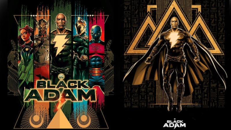 Dwayne Johnson’lı Black Adam’dan Yeni Posterler Geldi (Fragman Tarihi de Belli Oldu)