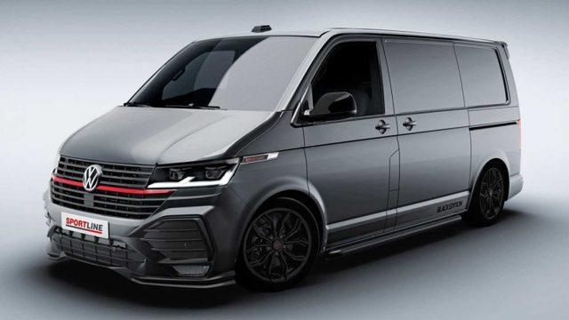 Volkswagen, Spor Otomobilleri Kıskandıran Tasarımıyla Transporter T6.1 Sportline’ı Duyurdu
