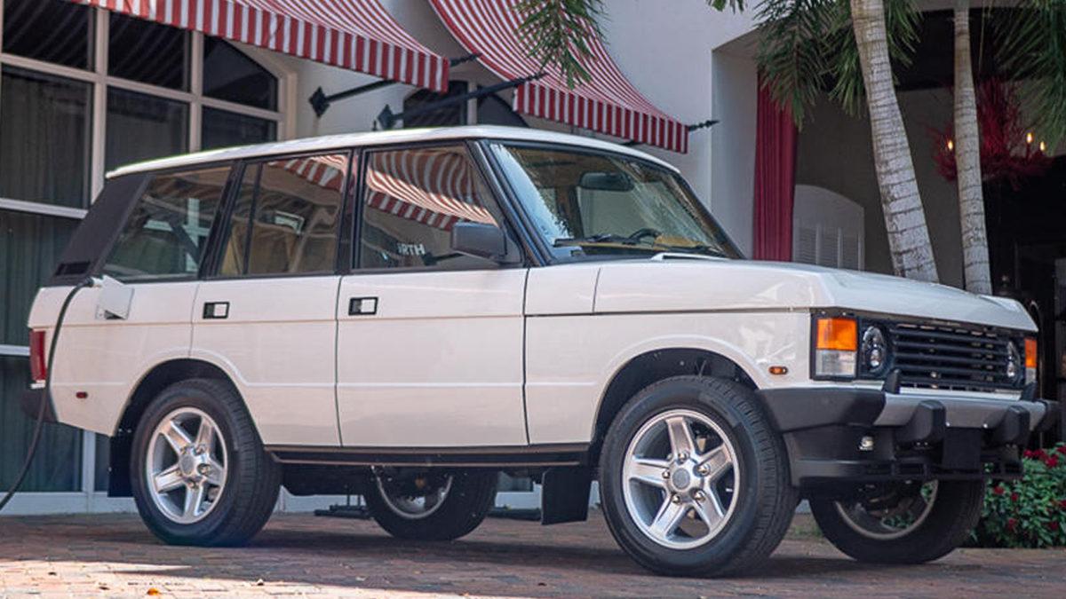 ECD, Dünyanın İlk Tesla Motorlu Elektrikli Range Rover Classic’ini Tanıttı