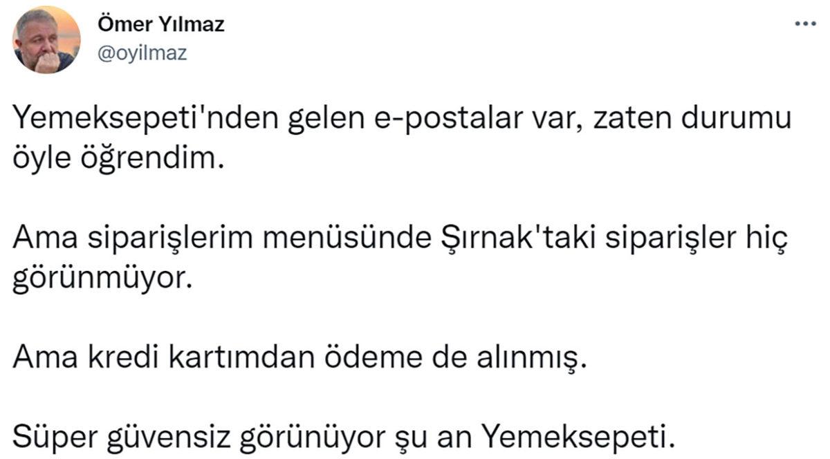 Yemeksepeti Hakkında Yeni Veri Sızıntısı İddiası: Kayıtlı Kredi Kartlarıyla Habersizce Siparişler Veriliyor