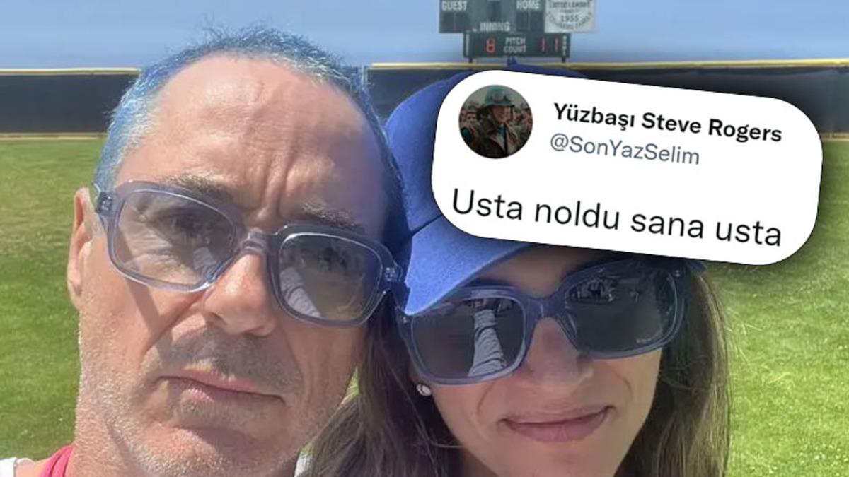 Emekli Iron Man Robert Downey Jr., ’Mavi Saçlı’ Yeni Stiliyle Sosyal Medyada Viral Oldu