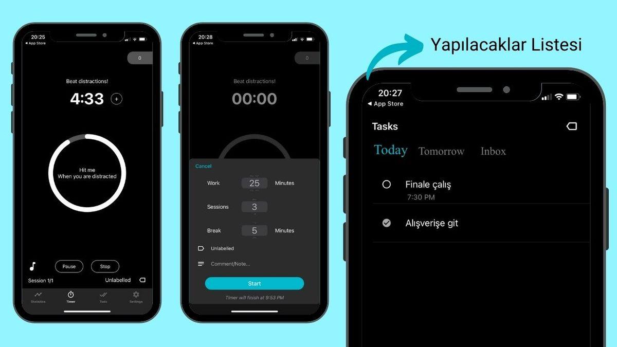Gündem Ne Olursa Olsun İşinize veya Derslerinize Odaklanmanızı Sağlayan 12 Mobil Uygulama