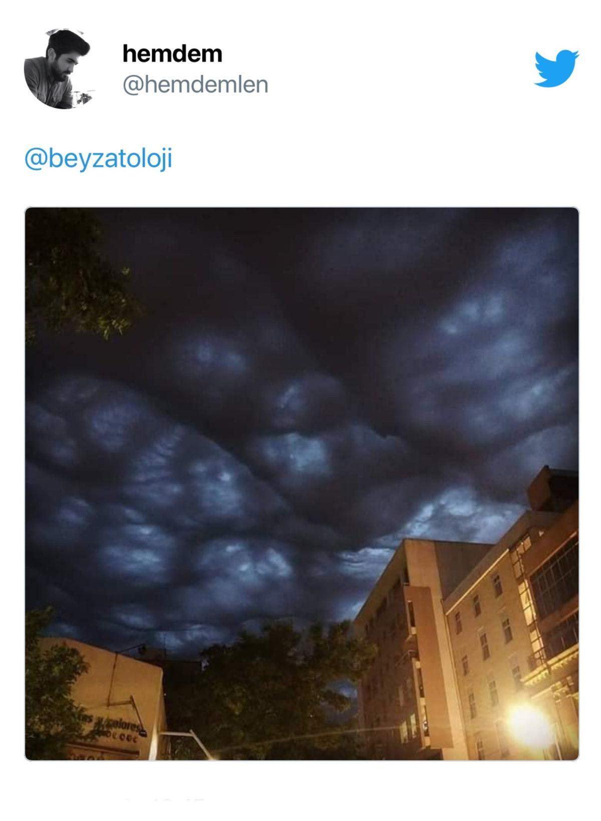 Tekirdağ’da Bulutlar Adeta Korku Filmi Efektine Dönüştü: Peki Neden?