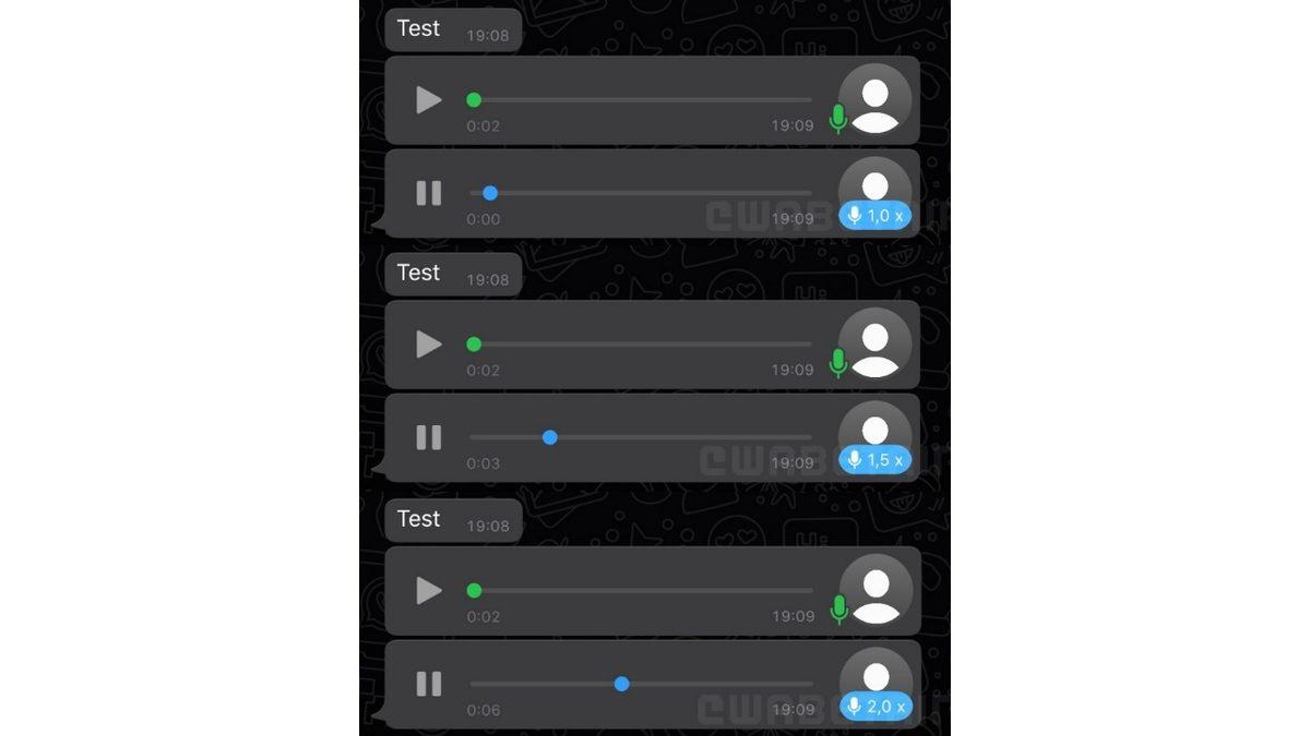 WhatsApp’a Sesli Mesajları 