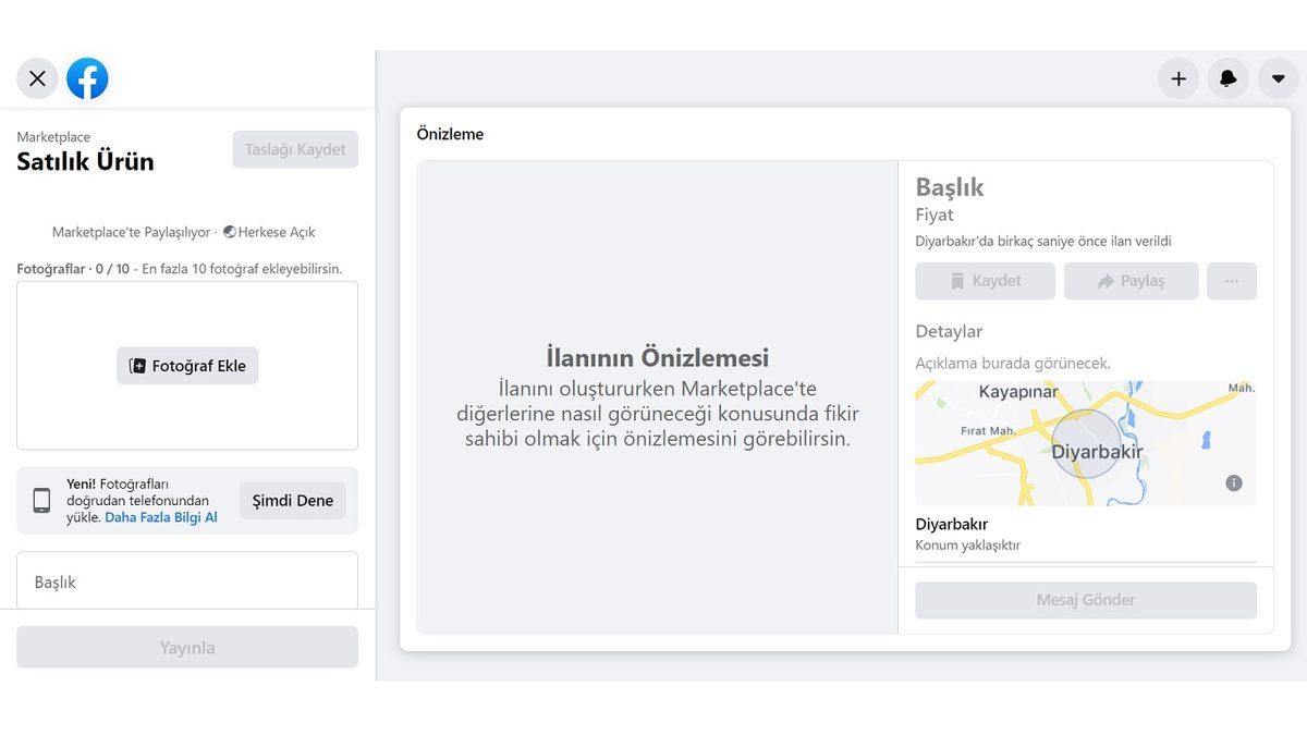 Ürün Alıp Satabileceğiniz ’Facebook Marketplace’ Nedir, Nasıl Kullanılır?