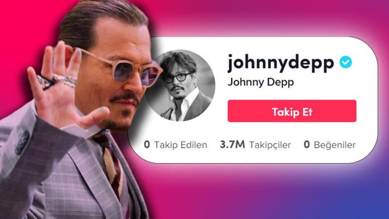 Johnny Depp, TikTok Hesabı Açtı: Daha Tek Video Paylaşmadan Milyonlarca Takipçiye Yaklaştı!