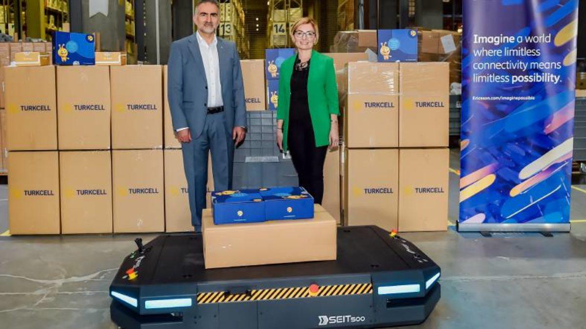 Turkcell ve Ericsson, Yerli Otonom Robotlarla 5G Testleri Gerçekleştirdi