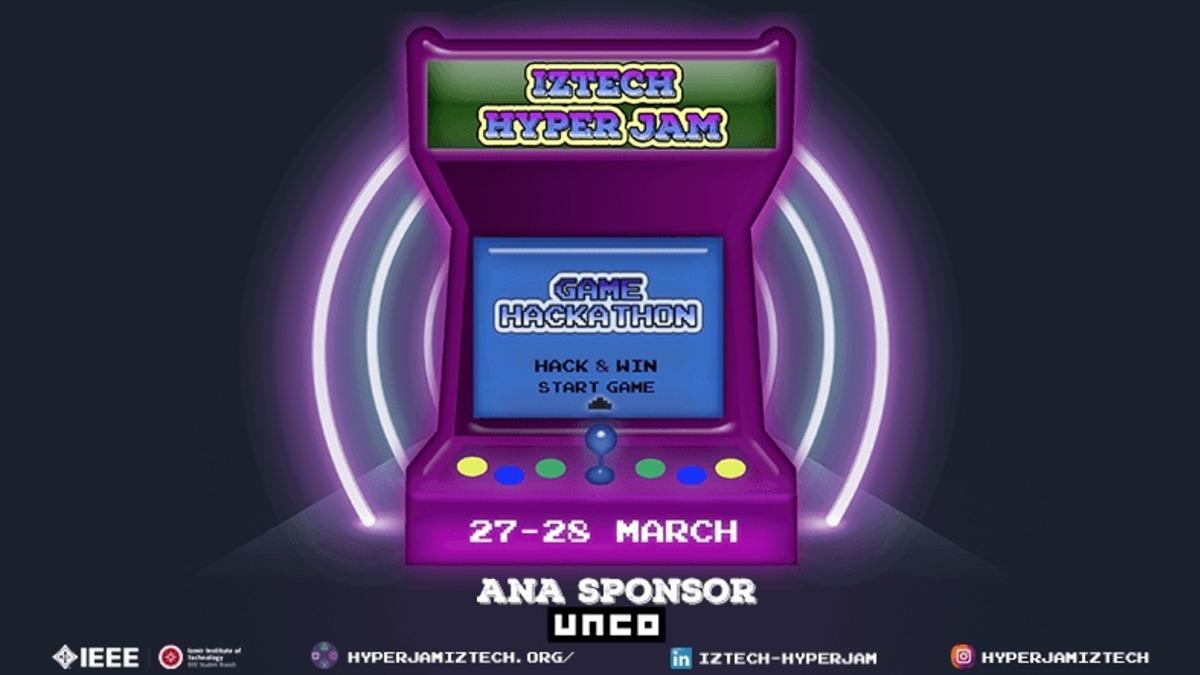 HyperJam IZTECH Game Hackathon’a Kayıt Olmak İçin Son 3 Gün