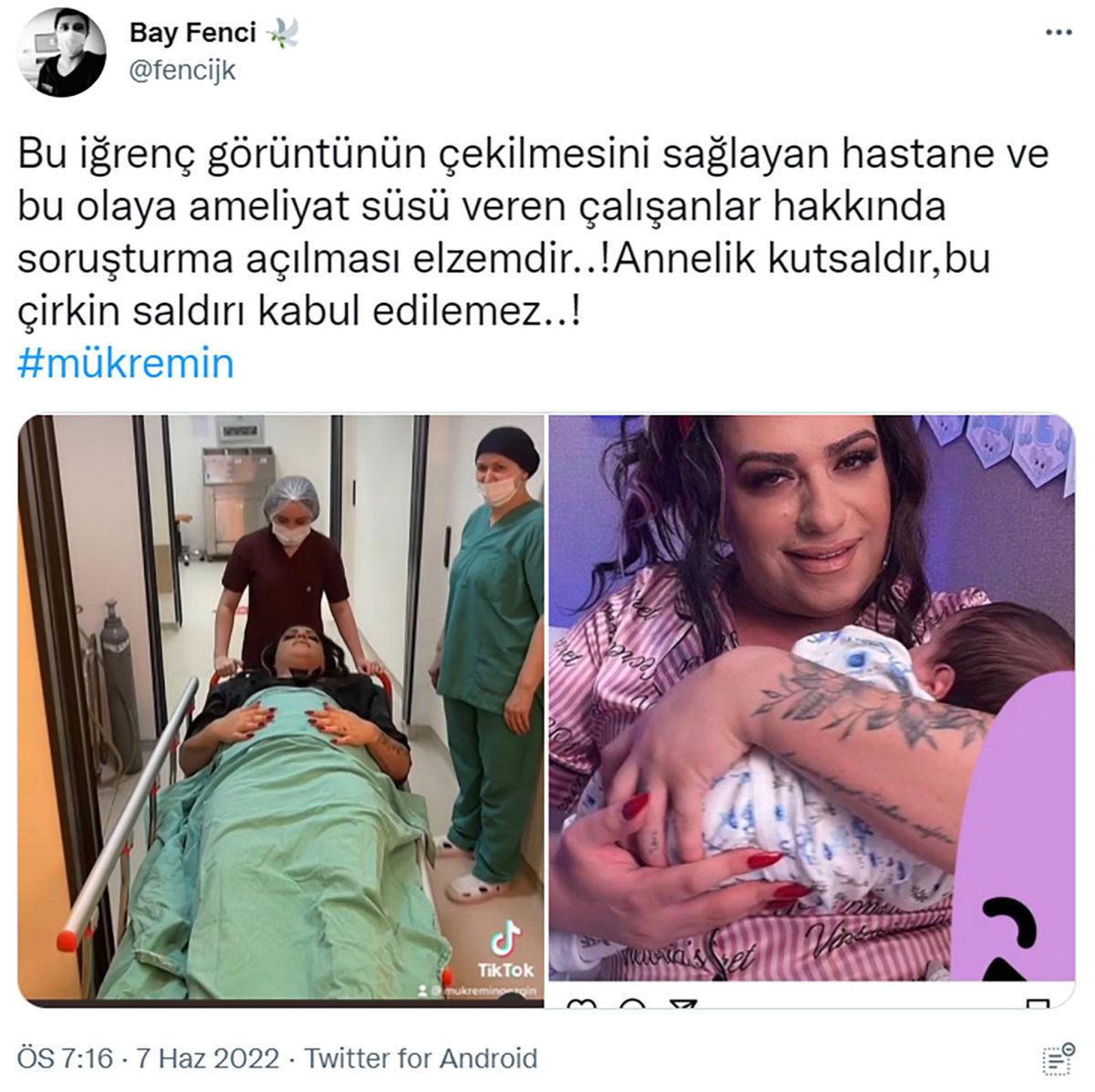 Doğum Yaptığını Gösteren TikTok Videosu Gündem Olan Mükremin Gezgin Hakkında Soruşturma Başlatıldı (TikTok Hesabı Kapatıldı)