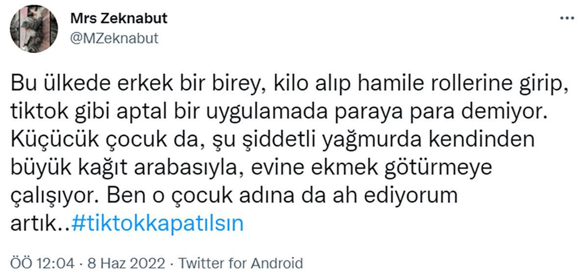 Doğum Yaptığını Gösteren TikTok Videosu Gündem Olan Mükremin Gezgin Hakkında Soruşturma Başlatıldı (TikTok Hesabı Kapatıldı)