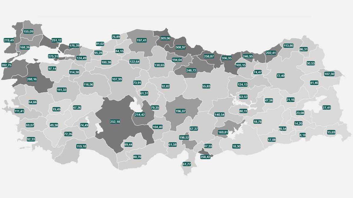 Koronavirüs Risk Haritasında Renk Kriterinin Değişimi Gündemde: Kırmızı 100’den Başlamayacak
