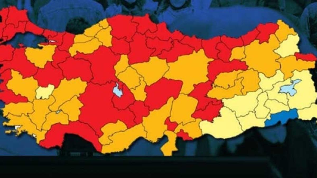 Koronavirüs Risk Haritasında Renk Kriterinin Değişimi Gündemde: Kırmızı 100’den Başlamayacak