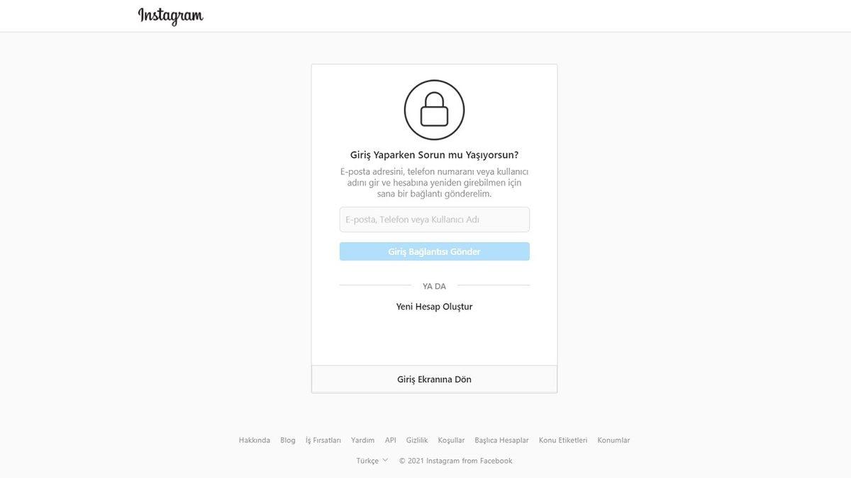 Şifresi Unutulan, Kapatılan ya da Silinen Bir Instagram Hesabı Nasıl Kurtarılır?