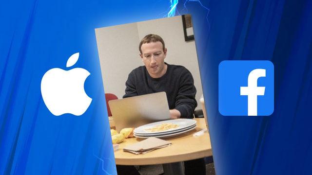 Mark Zuckerberg, Facebook’un İşlerine Balta Vuran Apple’ın Logosunu Sansürledi (Bi’ de Bayıl İstersen)