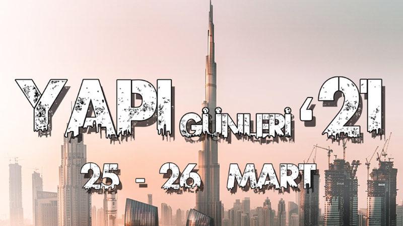 Dokuz Eylül Üniversitesi Yapı Günleri 2021 Etkinliği Başlıyor
