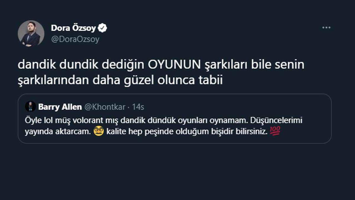 LoL ve Valorant İçin ’Dandik Dundik Oyunlar’ Diyen Rapçi Khontkar’a E-spor Sunucusundan Cevap