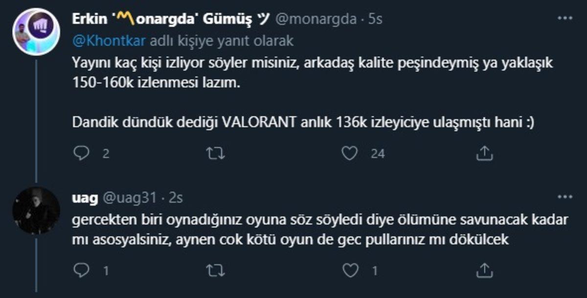 LoL ve Valorant İçin ’Dandik Dundik Oyunlar’ Diyen Rapçi Khontkar’a E-spor Sunucusundan Cevap