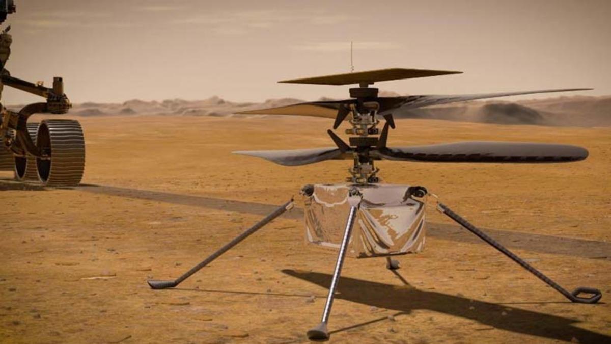NASA, Mars’taki Helikopteri Ingenuity’nin Uçuş Rotasını Açıkladı