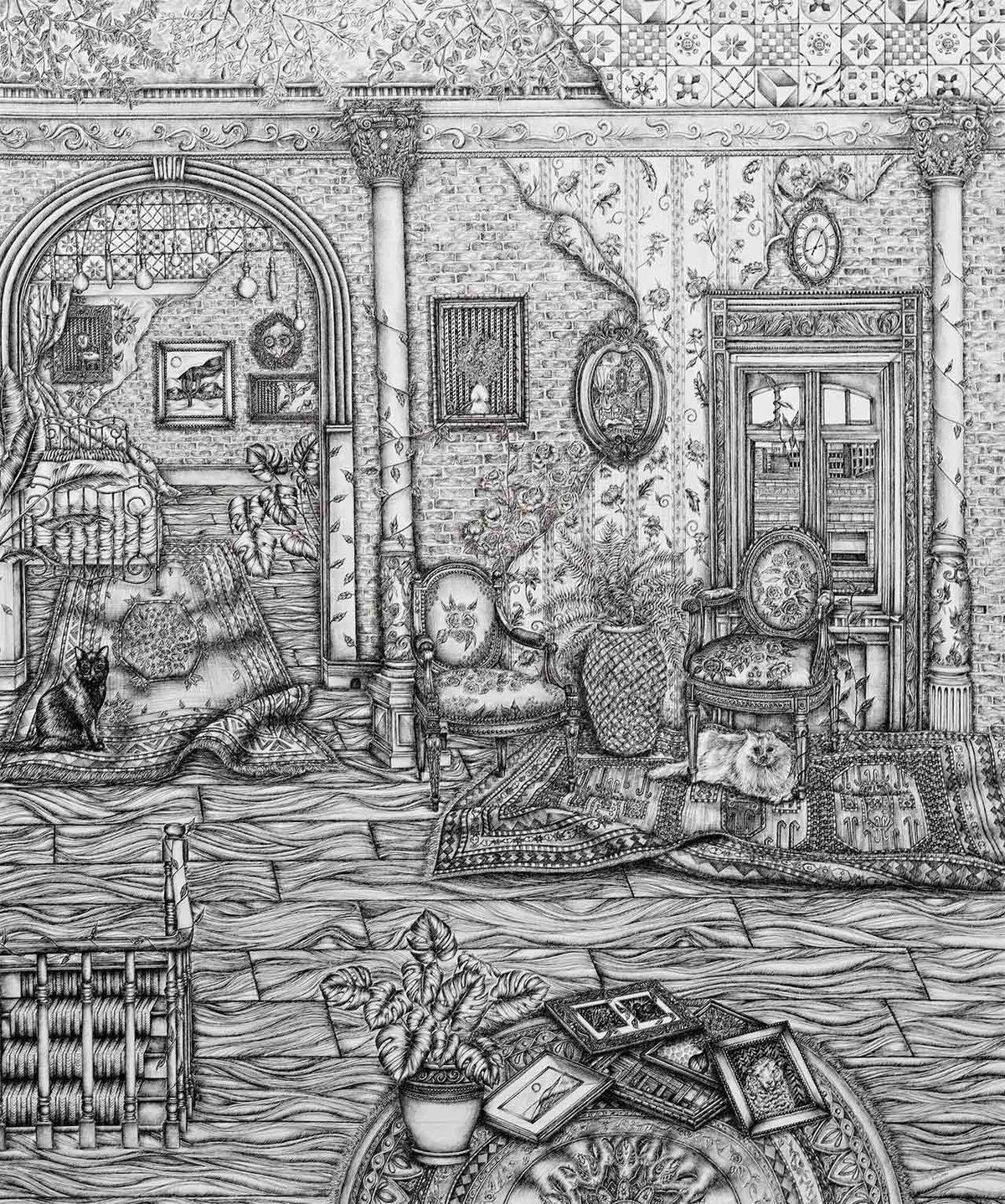 Detaylarında Kaybolacağınız Çizimler Yapan Anna Wilson’ın, Kendine Hayran Bırakan 15 Eseri