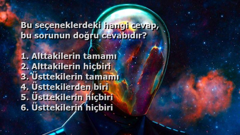 KPSS’de Çıksa Sınava Girenlerin %99’unun Bilemeyeceği Bir Garip Mantık Sorusu